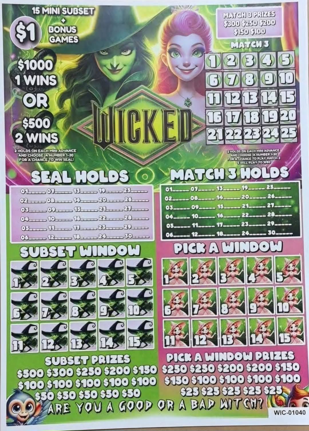 WICKED MINI/SUBSET 1 PT