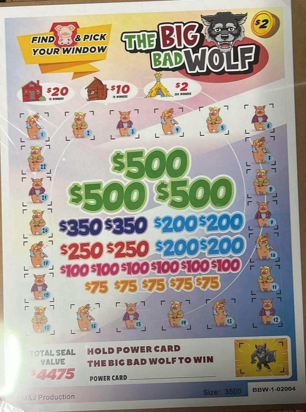 BIG BAD WOLF 2PT