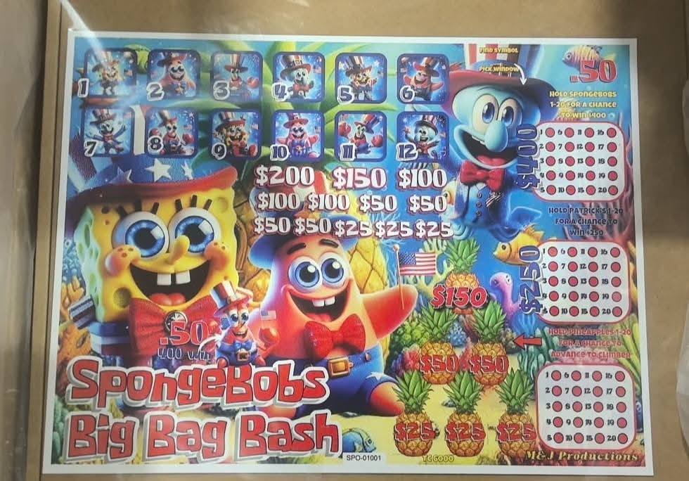 SPONGEBOB'S BIG BAG BASH 50 CENT