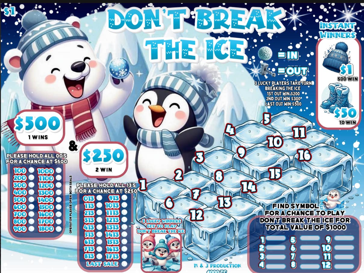 DON'T BREAK THE ICE