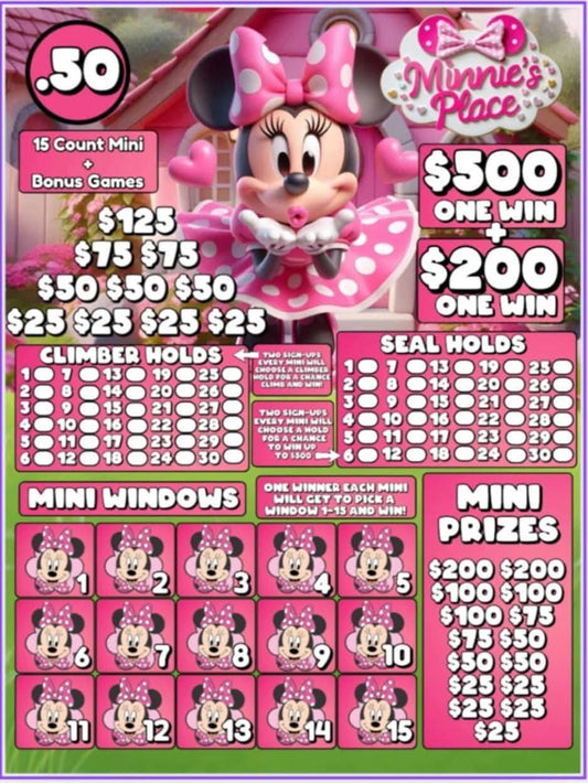 MINNIE'S PLACE MINI/SUBSET 50 CENTS