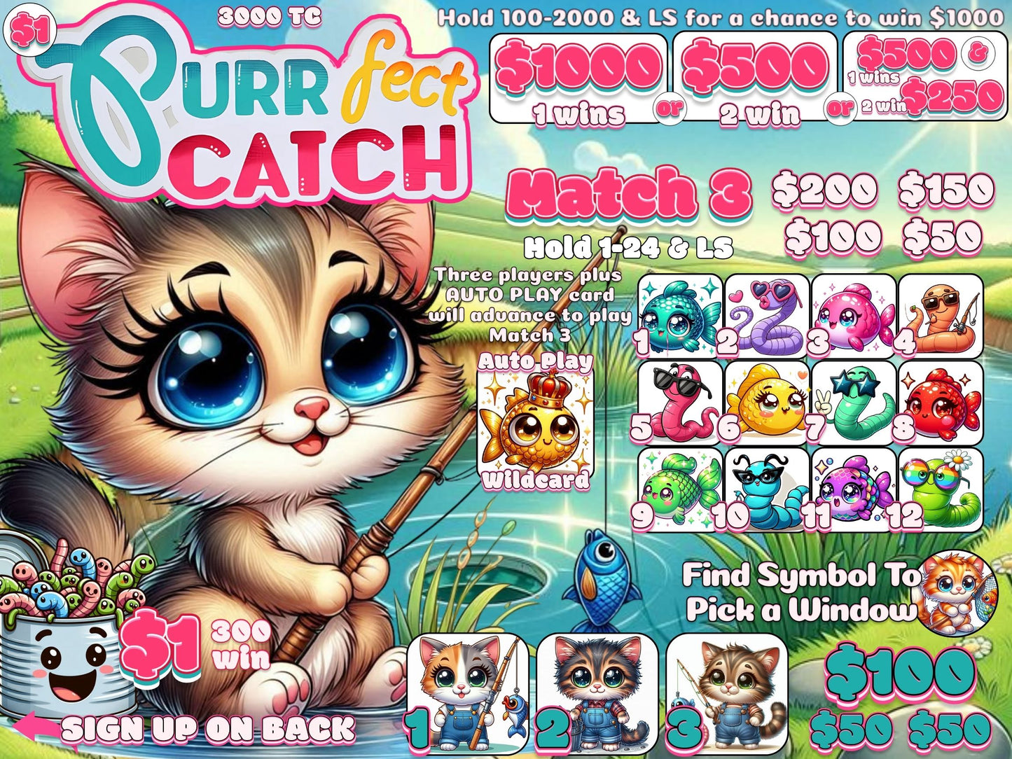 PURRRFECT CATCH