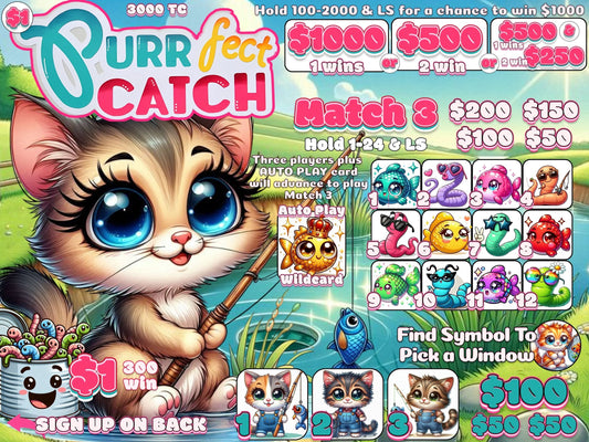 PURRRFECT CATCH